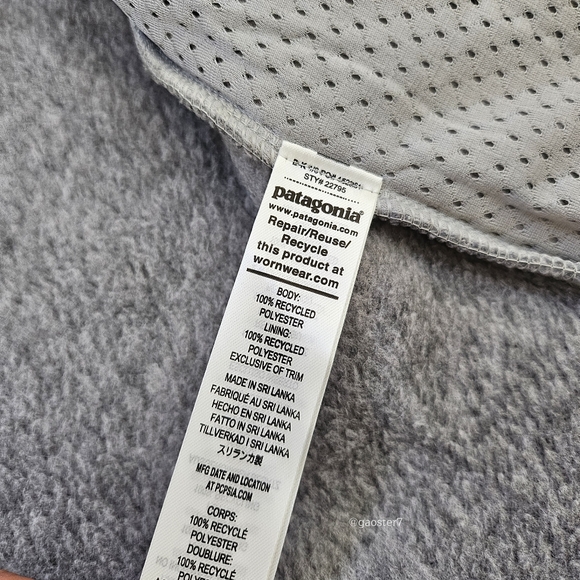 Patagonia Women's Retro Pile Fleece Jacket - Picture 9 of 9